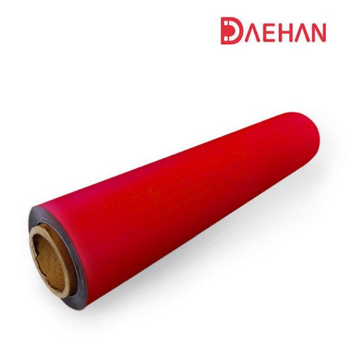 칼라 고무 롤 자석 610mm x 길이 10M x 두께0.8mm 빨강색 일반형